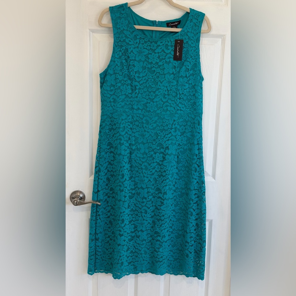 Candalite Teal Lace Dress brand new with tags